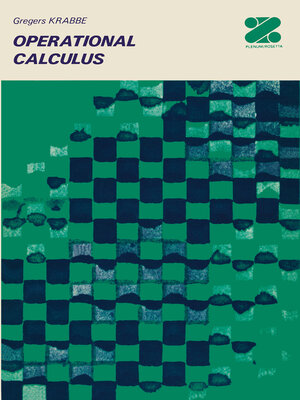 cover image of Operational Calculus